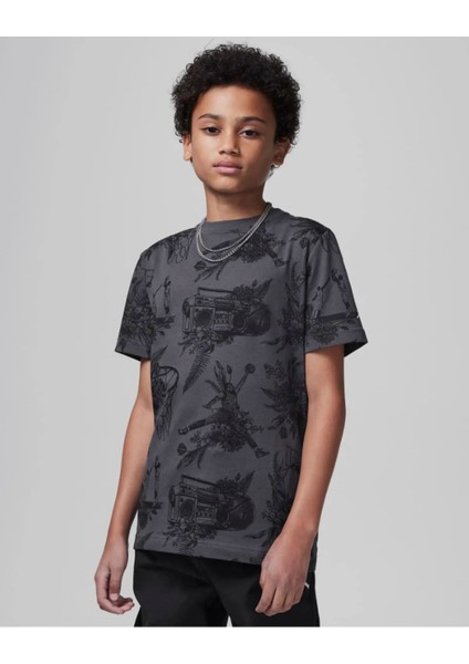 Nıke Jordan Sports Sketch Ss Tee Erkek Çocuk Tişört
