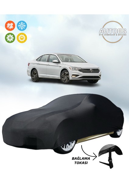 Volkswagen Jetta Araba Brandası,oto Branda Alttan Bağlantı Tokalı Siyah