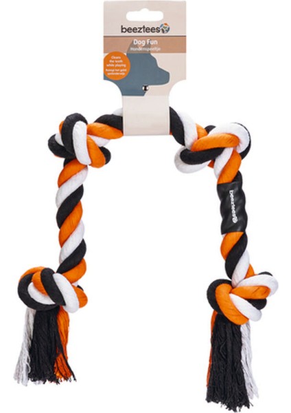 Köpek Oyuncağı, Diş Ipi, Dört Düğümlü, 57X6X5CM, 270GR Drstr fiyatları