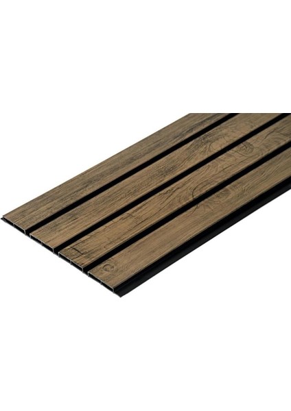 3D desenli kahverengi PVC kaplama lambiri, 20x145cm, ev ve ofis dekoru için ideal