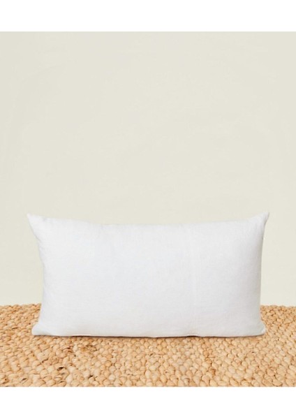 Yumuşak Silikon Dolgulu Dikdörtgen İç Yastık 30x50 cm, Pamuklu, Beyaz, Konfor ve Şıklık modelleri