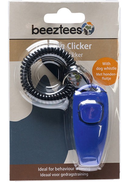 Köpek Eğitim Düdüğü ve Klikırı, Karabina ve Bağlama Kordonlu, Mavi, 7X3X2CM Drstr modelleri
