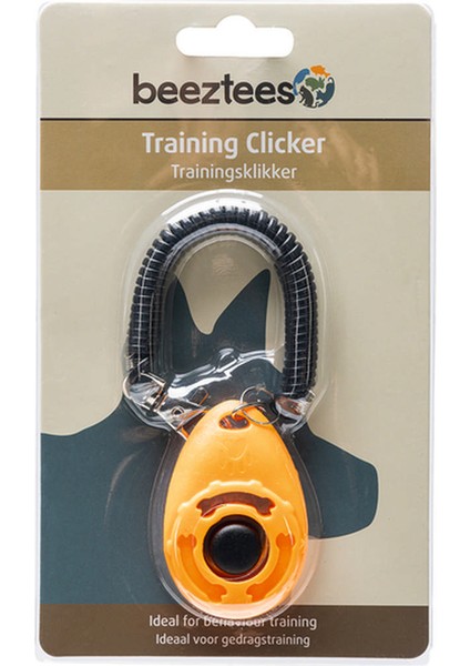 Köpek Eğitim Klikırı, Karabina ve Bağlama Kordonlu, Turuncu, 6X4X1,7CM Drstr modelleri