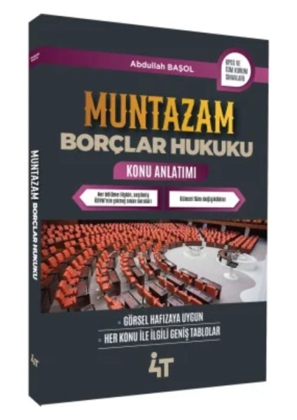 Muntazam Borçlar Hukuku Konu Anlatımı