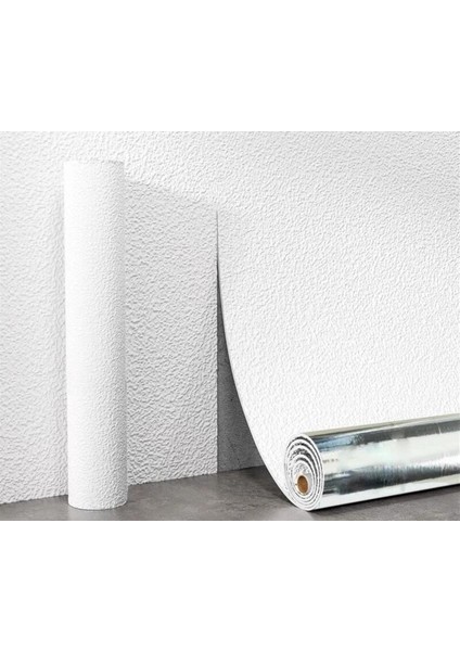 Yalıtımlı alüminyum folyo duvar paneli, 50x280 cm, kendinden yapışkanlı, bej renk