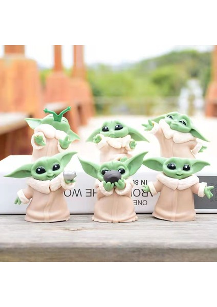 Baby Yoda Grogu The Mandalorian 6'lı Set Yıldız Savaşları Vip Serisi Özel Takım fırsatları