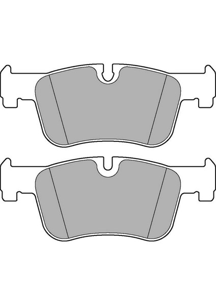 Fren Balatasi Ön Bmw 118 I 15-19, 120 I 16-19, 125 I 12-19, 120 D 11-19, 125 D 12-19, 318 I 15-19, 320 I 12-16, 320 I Xdrive 12-18, 316 D 12-18, 318 D 15-18, 320 D 15-18, 318 I Touring 12-15, 3 Gnzrz