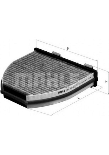 Polen Filtresi Mercedes X204 W204 W212 C218 R231 Karbonlu Gnzrz