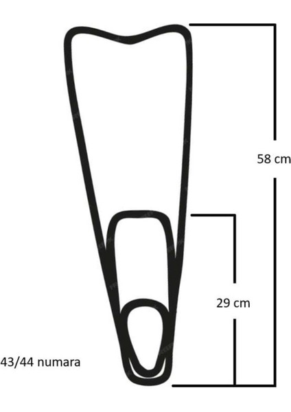 Yüzücü Paleti Mavi Çantalı - 43-44 - B577 fırsatları