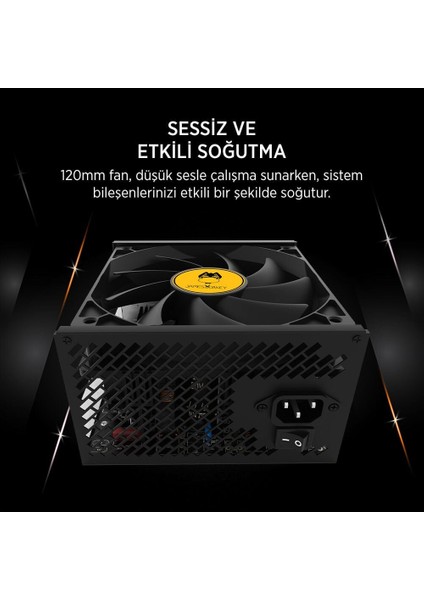 JDP1050 Apfc 12CM 1050W Bronze 80+ Atx 3.1 Pcı-E 5.1 Power Supply