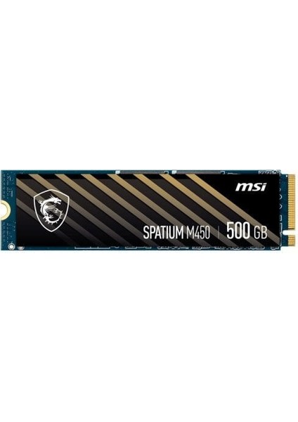 500GB Msı Spatıum M450 Nvme M.2 SSD 3600/2300MB/S