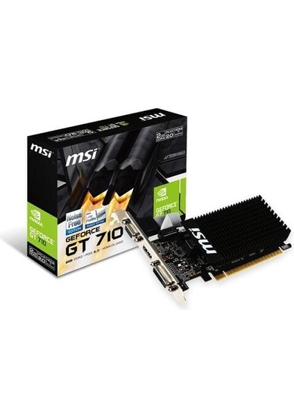 Msı Gt 710 2GD3H 2gb Lp Ddr3 64BIT Dvı/hdmı/vga