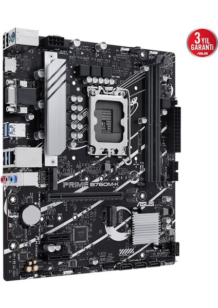 Prıme B760M-K D5 Ddr5 8000MHZ(OC) Rgb M.2 Matx 1700P