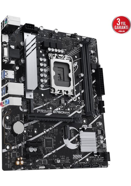 Prıme B760M-K D5 Ddr5 8000MHZ(OC) Rgb M.2 Matx 1700P