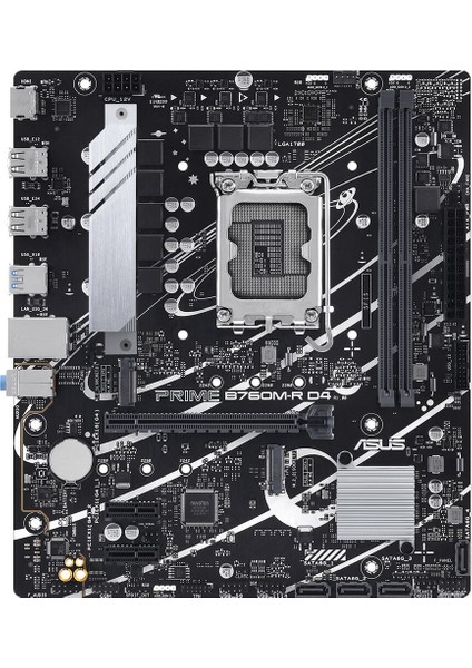 Prıme B760M-R D4 Intel B760 Soket 1700 Ddr4