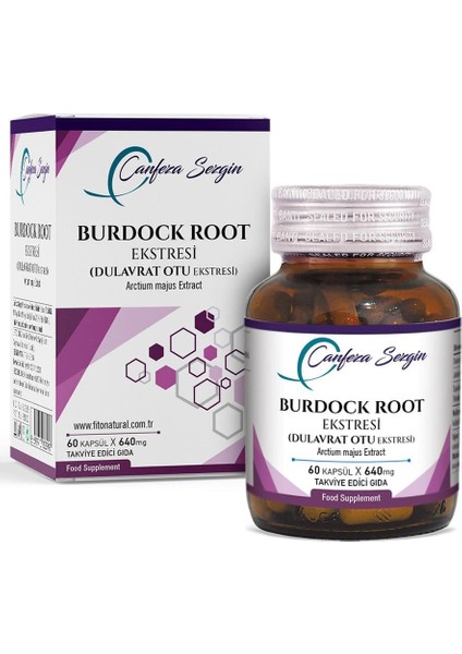 Burdock Root Dulavrat Otu Ekstresi 60 Kapsül