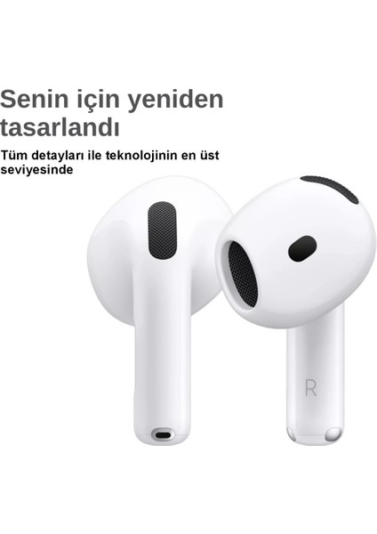 🔊4. Nesil Anc AirPodss Kulaklık – , Adaptive Audio & Conversation Awareness, Usb‑c Kablosuz Şarj – Ios & Android Uyumluluk