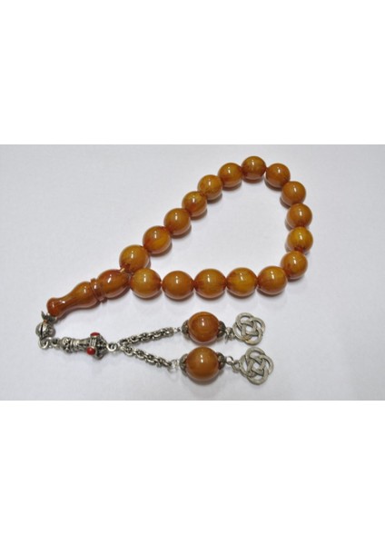 Sıkma Kehribar Tesbih 13*14 mm (KHR-13041)