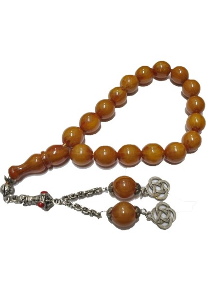 Sıkma Kehribar Tesbih 13*14 mm (KHR-13041) modelleri