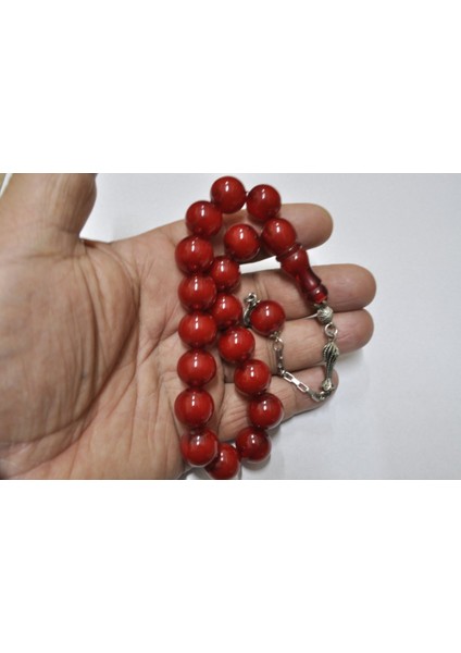 Sıkma Kehribar Tesbih 15*14 mm (KHR-13039) fiyatları