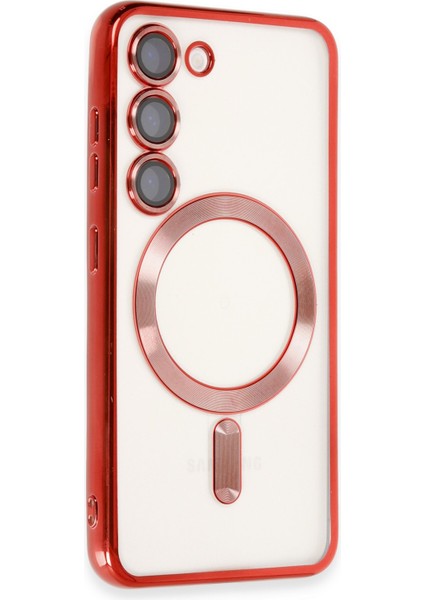 Samsung Galaxy S23 Kılıf Kross Magneticsafe Kapak - Kırmızı Drstr fiyatları
