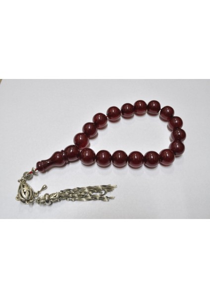 Ateş Kehribar Tesbih 15*15 mm (KHR-13042) fırsatları