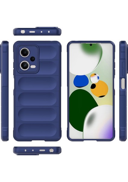 Xiaomi Redmi Note 12 5g Kılıf Optimum Silikon - Lacivert Drstr