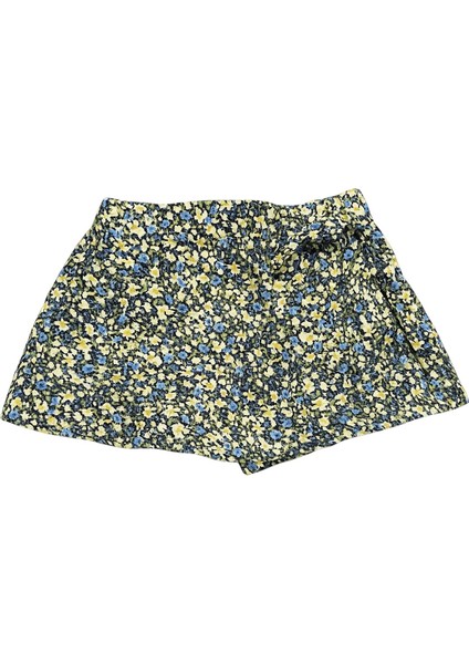 Çiçekli Kız Çocuk Şort Etek fiyatları