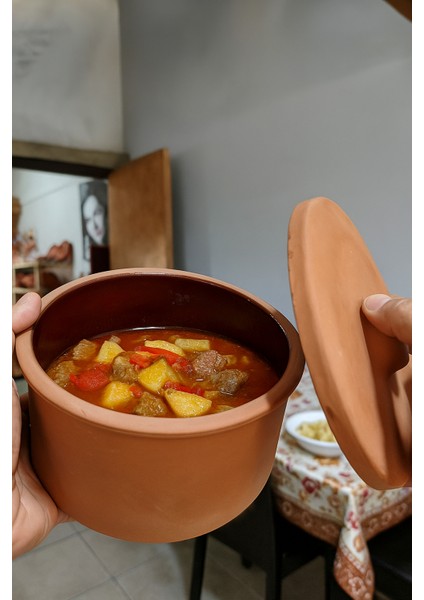 Sırlı Derin Fırın Güveç 2litre