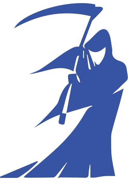 Cellat Sticker 17X17 cm Mavi