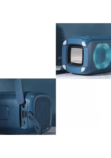 TG333 Rgb Kablosuz Hoparlör - Siyah Drstr