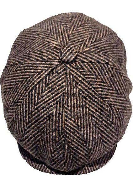 Peaky Blinders Model Sekiz Parçalı Standar Beden Şapka