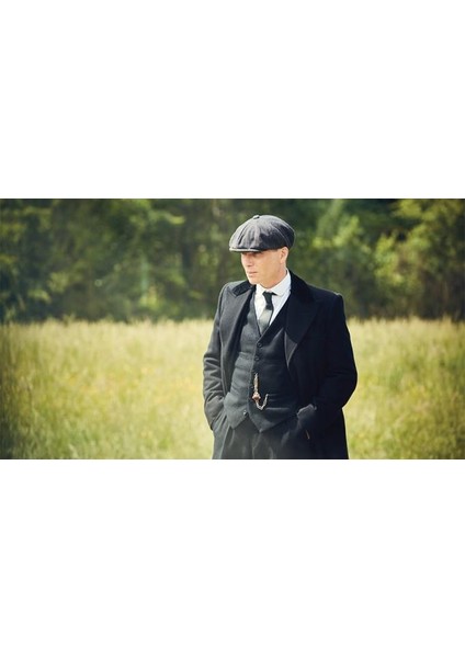 Peaky Blinders Model Sekiz Parçalı Standar Beden Şapka