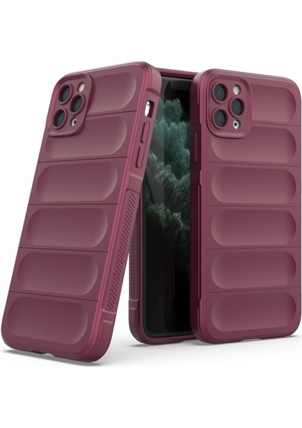 Iphone 11 Pro Kılıf Optimum Silikon - Bordo Drstr fiyatları