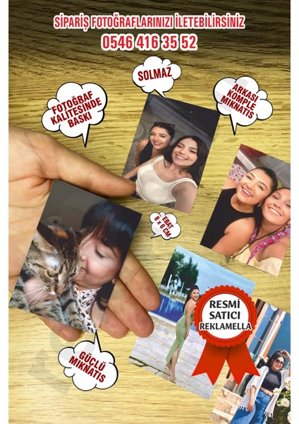 Kişiye Özel Fotoğraflı Resimli Buzdolabı Magneti 8x6 CM 5464163552 Foto Gönderimi modelleri