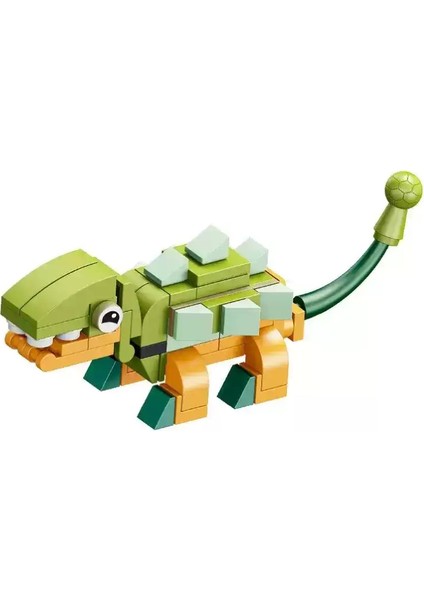 Bricks LEGO Dinozor 04 Ankylosaurus 69 Parça (SM2550-4)