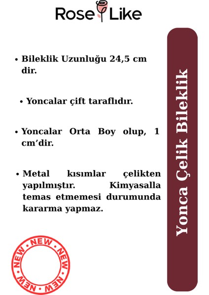 Yonca Çelik Bileklik indirimleri