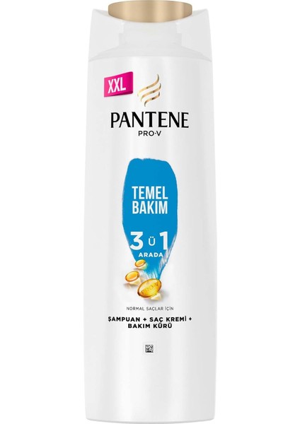 3'ü 1 Arada Kepeğe Karşı Etkili Şampuan 750 ml
