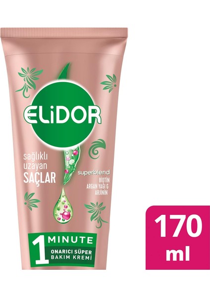 1 Minute Süper Saç Bakım Kremi Sağlıklı Uzayan Saçlar 170 ml fiyatları
