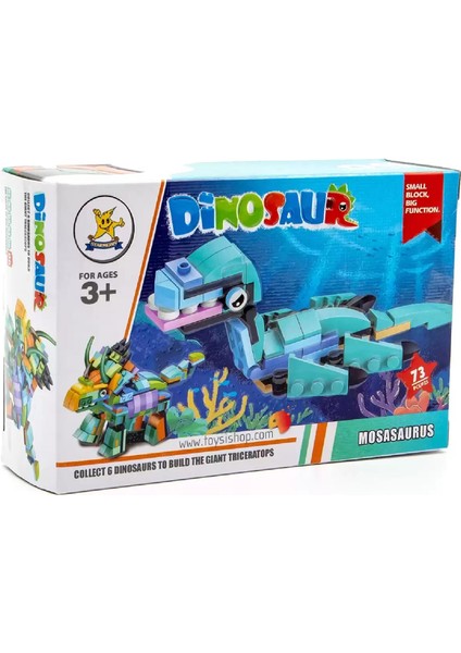 Bricks LEGO Dinozor 06 Mosasaurus 73 Parça (SM2550-6)