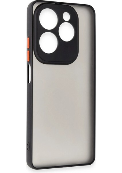 Infinix Hot 40 Pro Kılıf Montreal Silikon Kapak - Siyah Drstr fiyatları