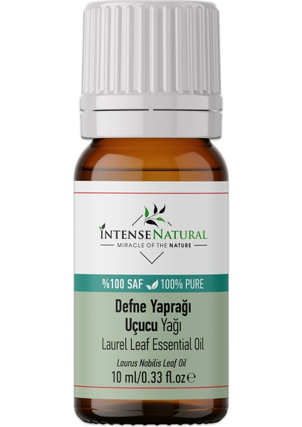 Defne Yaprağı Uçucu Yağı 10 ml %100 Saf ve Doğal Laurel Leaf Essential Oil
