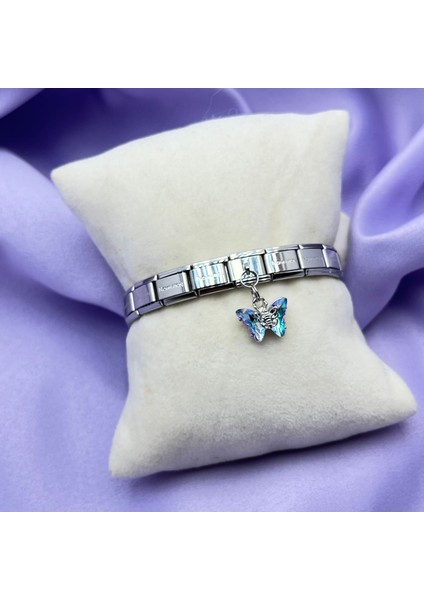 Çelik Italyan Charm Bileklik modelleri