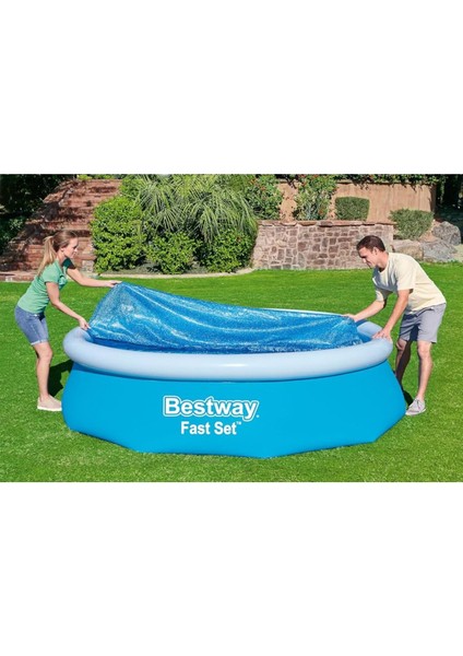 Havuz Isısını Koruyan Solar Cover 305 cm Çapındaki Havuzlar Için 58061 modelleri