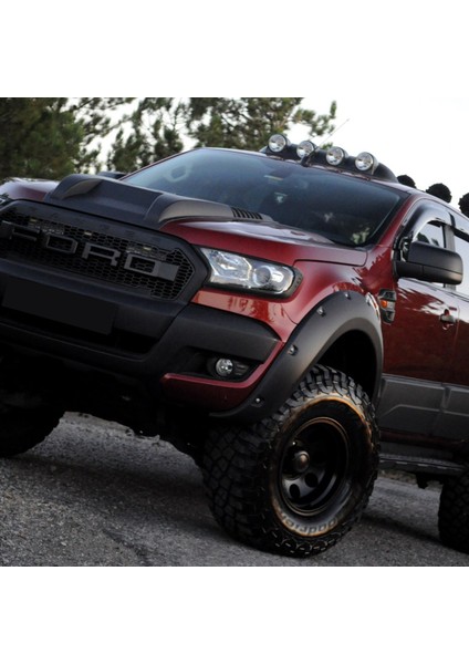 Ford Ranger T6-T7-T8 Uyumlu Çamurluk Dodik Seti (4.5 Cm)