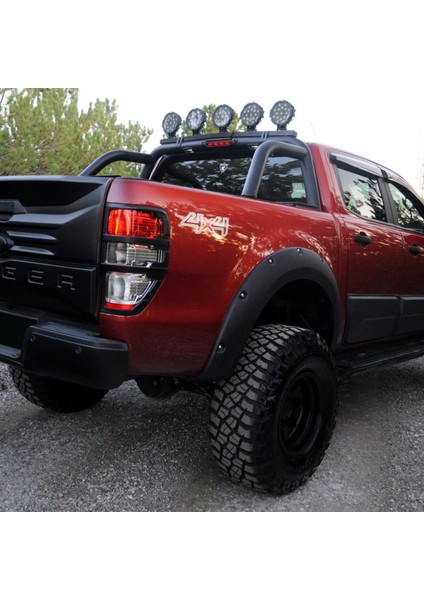 Ford Ranger T6-T7-T8 Uyumlu Çamurluk Dodik Seti (4.5 Cm)