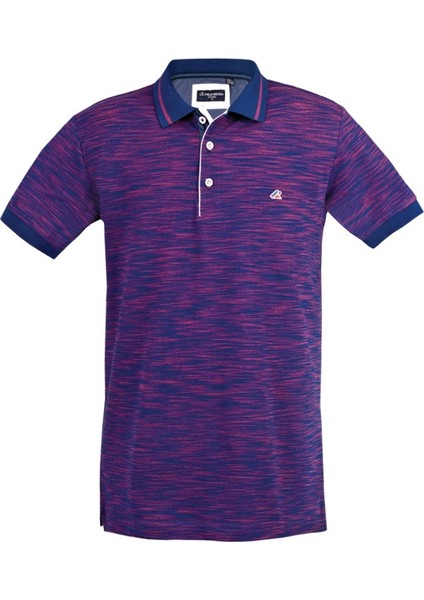Polokoton % 100 Pamuk Marka Polo Yaka T-Shirt – Lacivert Oranj Renk, Iki Renkli Özel Pike Kumaş, Erkek Yazlık Model modelleri