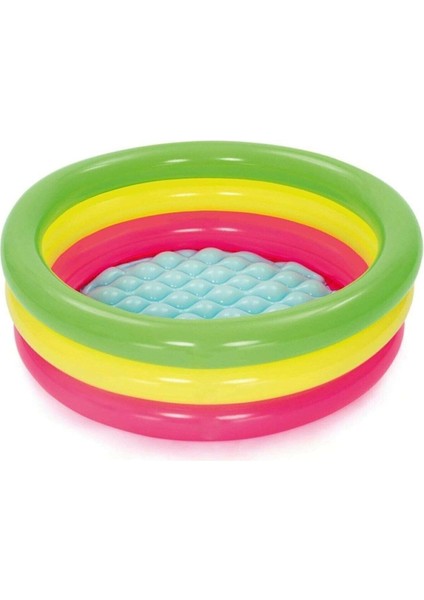 Yumuşak zeminli 70x24 cm çocuk havuzu, şişme ve banyo için ideal, pompa hariç