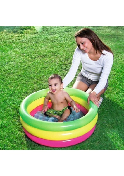 Yumuşak zeminli 70x24 cm çocuk havuzu, şişme ve banyo için ideal, pompa hariç modelleri