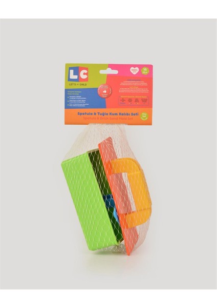 Renkli Kum Kalıbı ve Spatula Seti, 1+ Yaş, Eğlenceli ve Yaratıcı Oyun Seti indirimleri